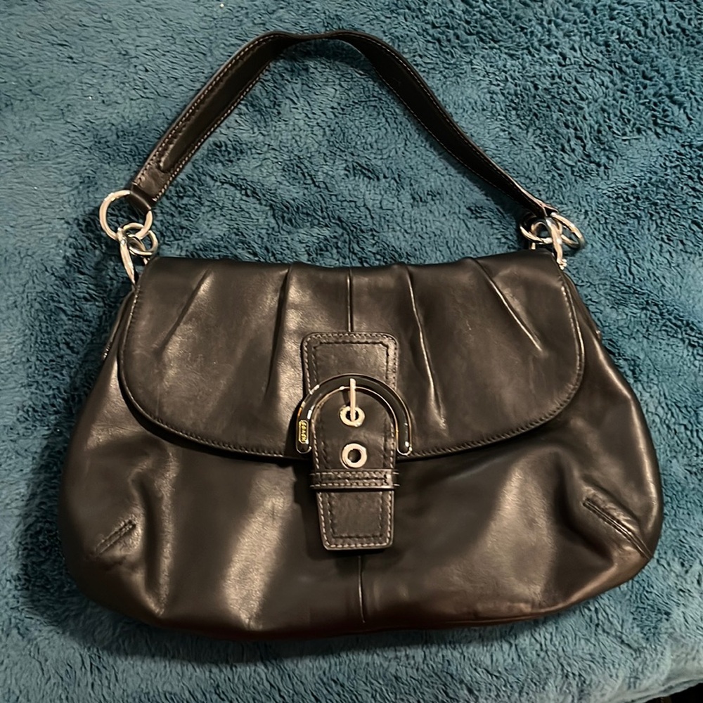 Coach Soho bag - black - worn maybe once.